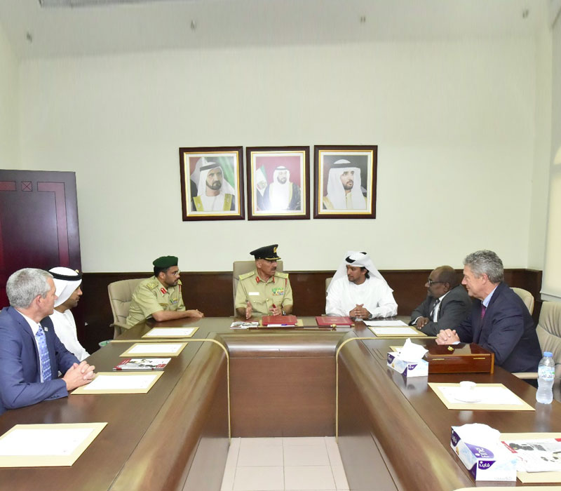 Strategic partner with Dubai police